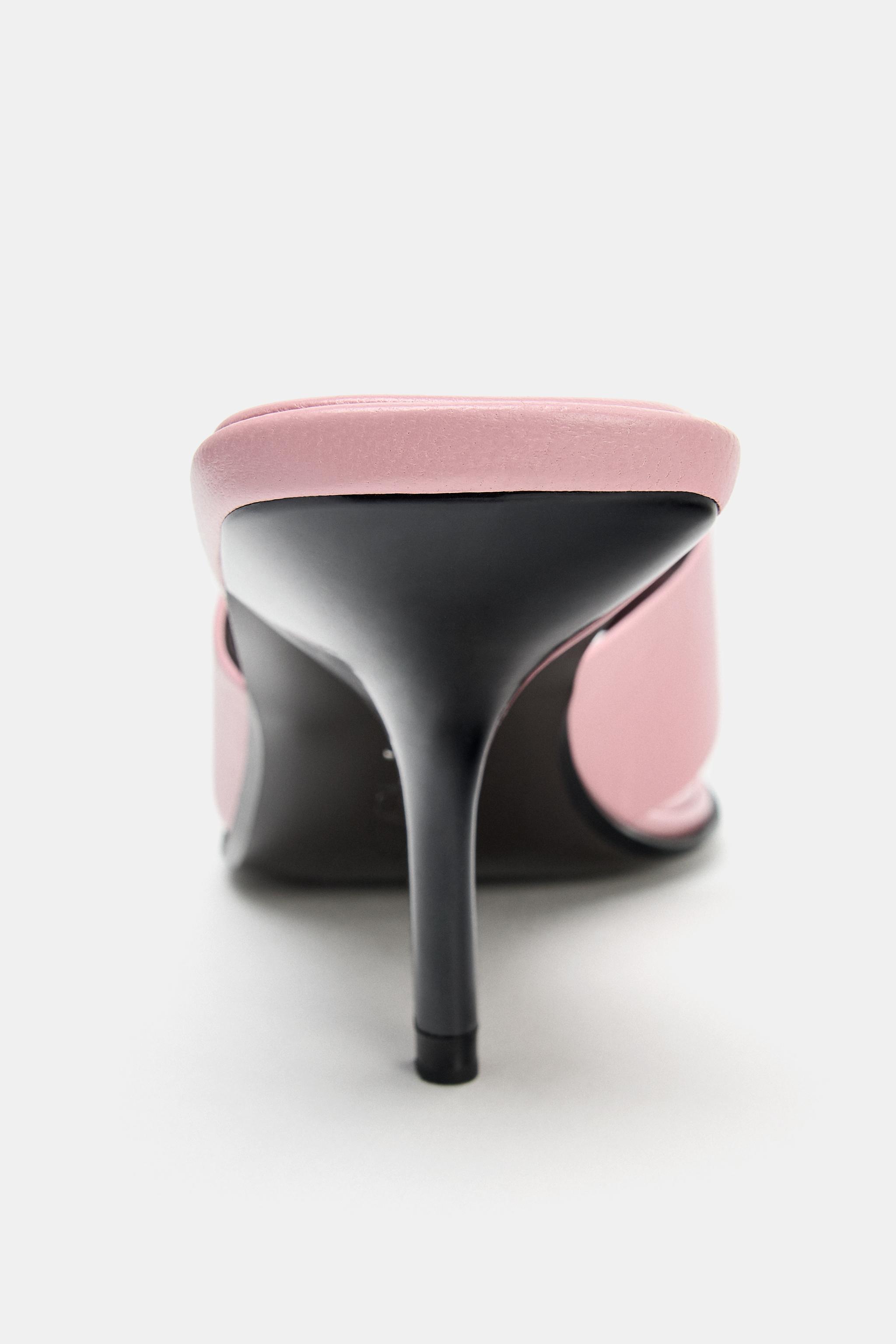 SANDALES EN CUIR À TALONS ÉDITION LIMITÉE